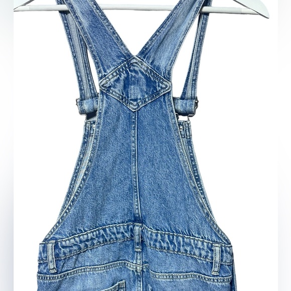 90’s Distressed Overalls XS Denim - Picture 9 of 12